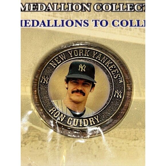 Ron Guidry The Immortal’s 2005 Medallion Collection New York Post Yankees Coin - Picture 2 of 7